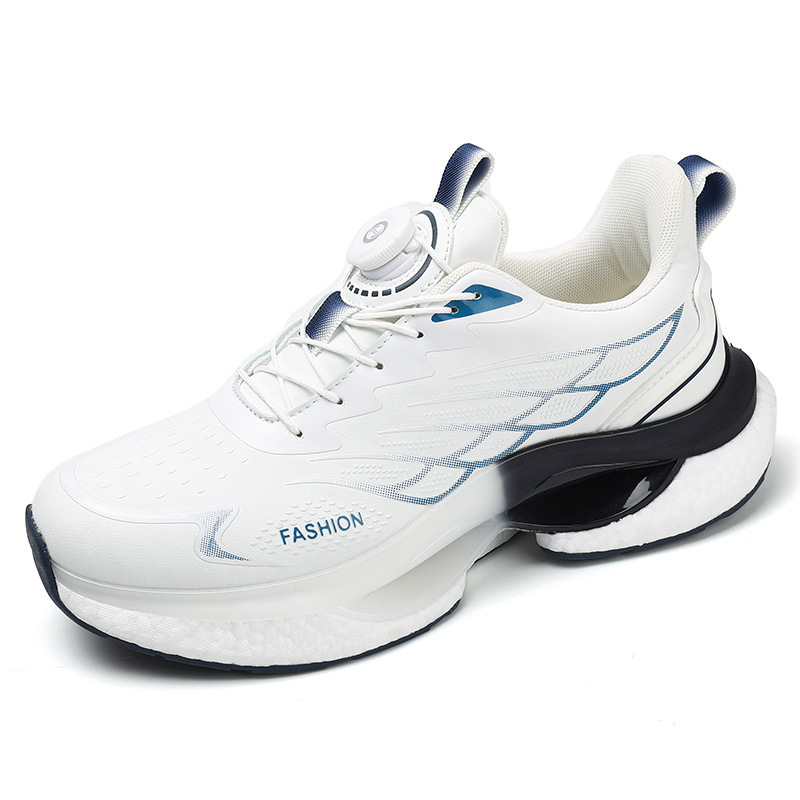 Men's Popcorn Running Shoes Autumn Shock Absorption Trainers_voghion.com