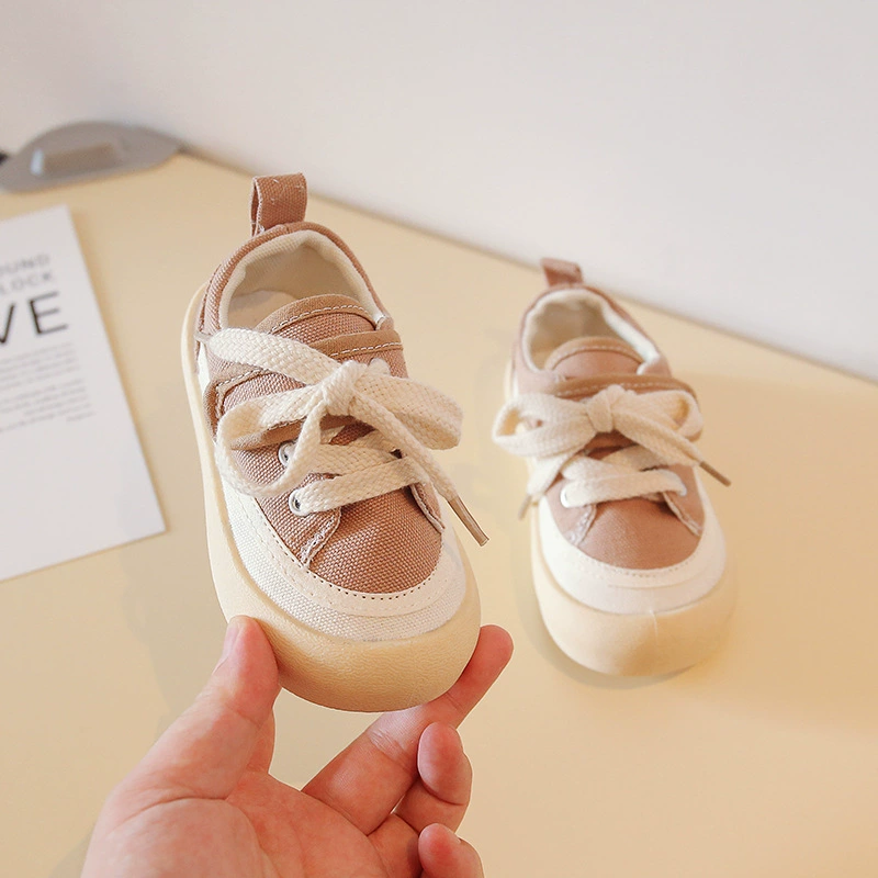 Children's sports shoes, cloth sneakers for men and women, trend of season, Korean style