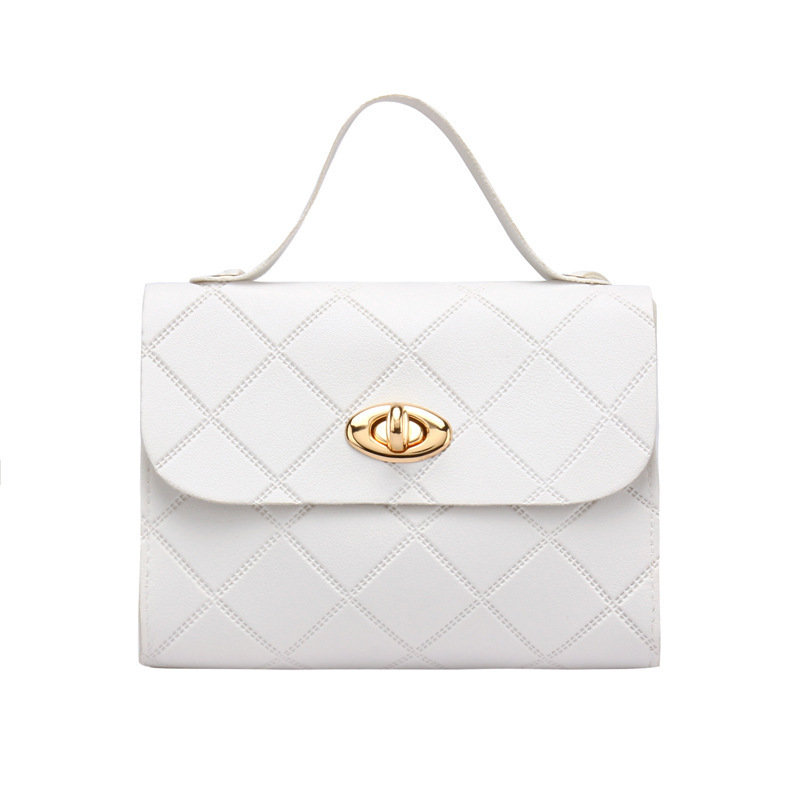 菱格条纹小方包women handbags2025韩版手提小包外贸批发时尚潮包|undefined