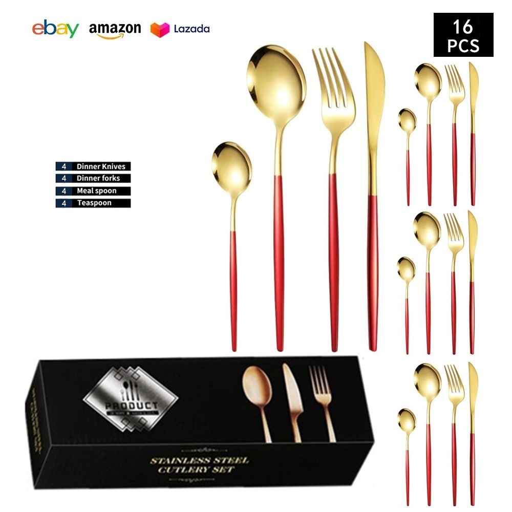 레드 골드 [16PCS] 치약 상자 B