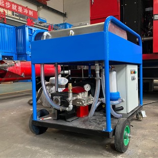 Scaffolding template cement block cleaning 500bar motor-driven high-power high-pressure cleaning machine manufacturers