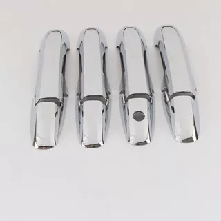 适用于2009-2014款锋范改装专用拉手装饰电镀银门把手保护壳贴片