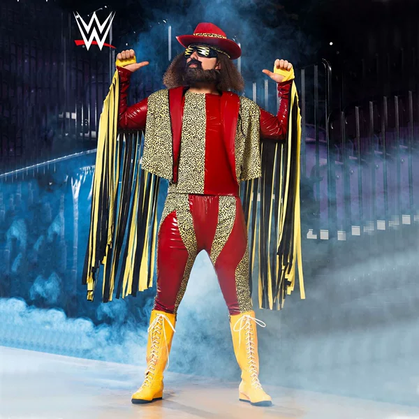 Amazon Manly Wrestler Lacquered Crazy Yellow Boots Halloween Costume Accessories Cosplay