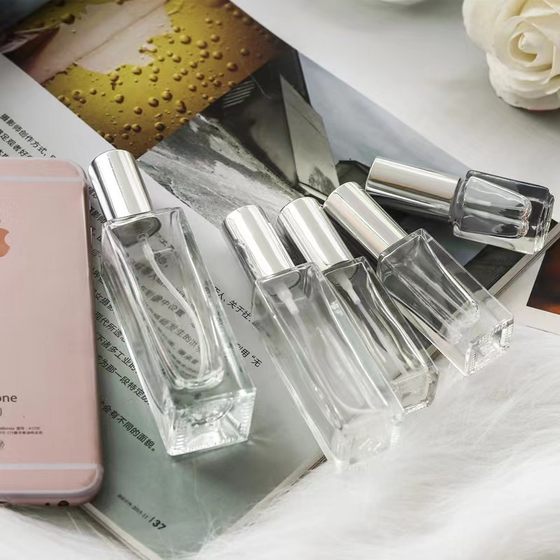 5ml 10ml 20ml transparent glass perfume empty bottle portable perfume spray bottle press perfume sub-bottling