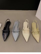 平底百搭不累脚包头凉鞋仙女鞋子2025新款春夏季尖头气质小众单鞋