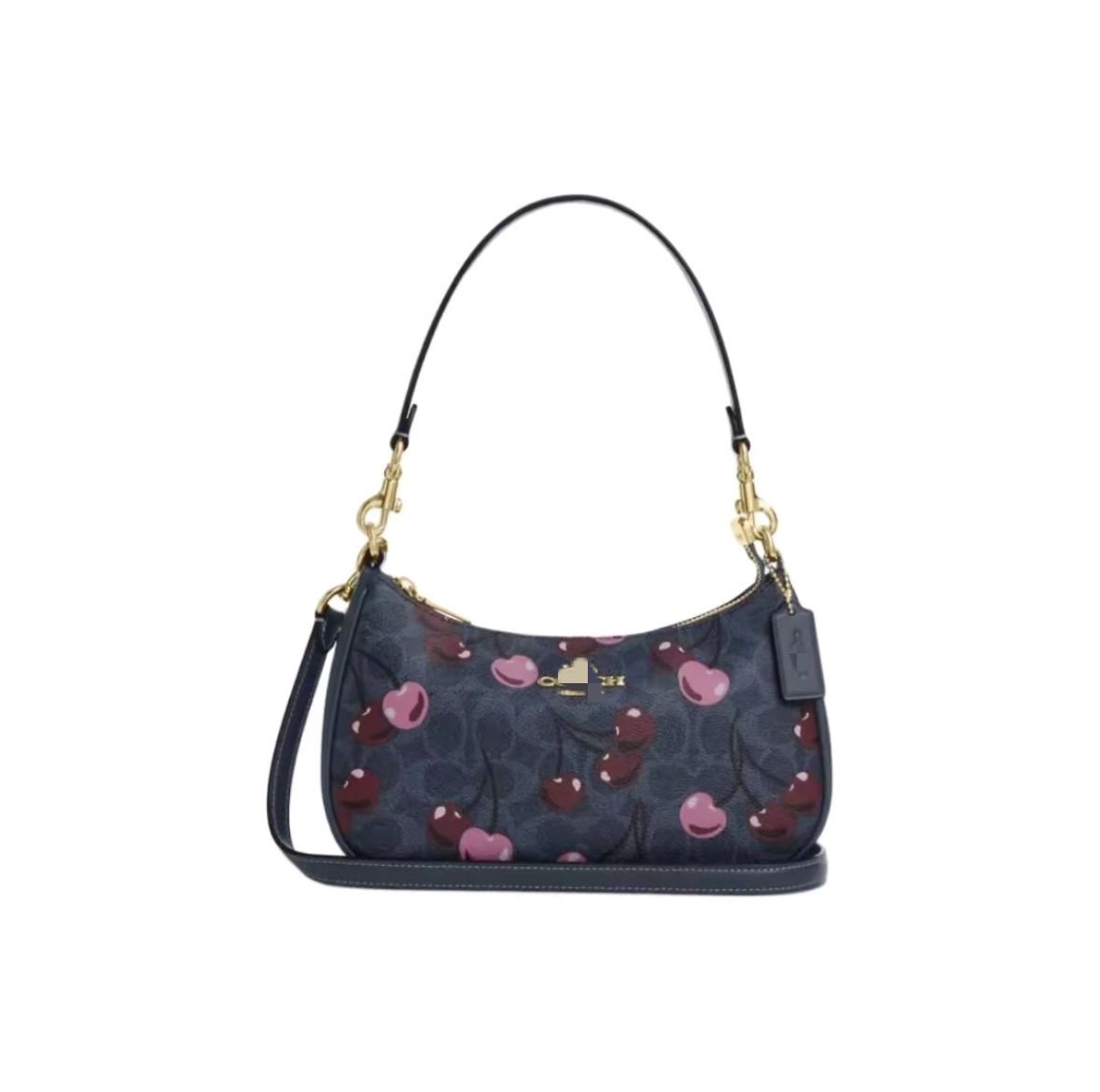 Koujia25 nuevo Teri24 luna media luna bolsas de brazo clásicas viejas flores perfumadas brotes de hombro brazo bolsas de mujer casuales de mano