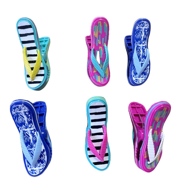 Cute Animal Series Beach Towel Windproof Clip Sun Chair Towel Clip Drying Windproof Clip Plastic Clothespin