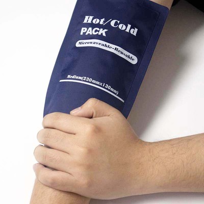 冷热敷冰袋可重复使用降温冰包ice bag尼龙布柔软凝胶蓝冰袋|ms