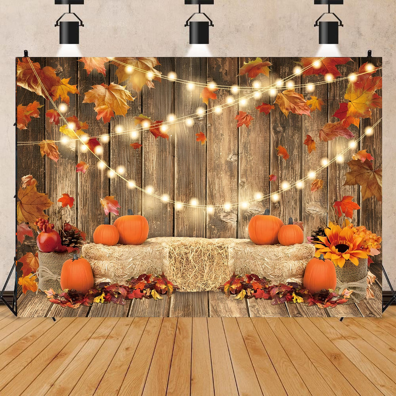 Cross-border New Autumn Harvest Atmosphere Pumpkin Party Thanksgiving Amazon Background Cloth Halloween Scene Photo Background Cross-border New Autumn Harvest Atmosphere Pumpkin Party Thanksgiving Amazon Background Cloth Halloween Scene Photo Background