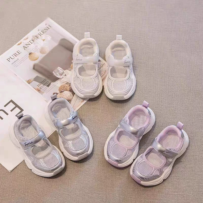 Детская обувь Детские сандалии 2025 весна лето новый стиль для девочек