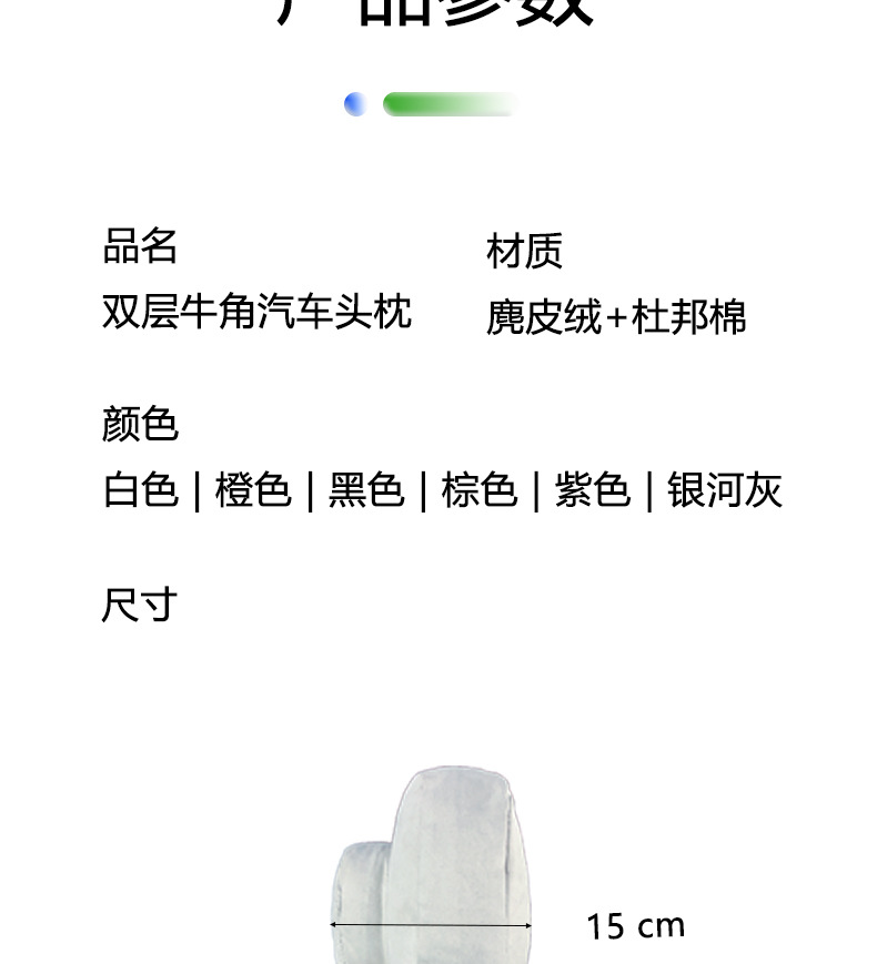 Suitable for Tesla Car Headrests, High-End Perforated Breathable Car Neck Pillow, Car Cushion, Double-Layer Headrest for Vehicles