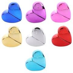 25ML電鍍彩色愛心香水瓶 化妝品玻璃瓶旅行補水噴霧瓶玻璃空瓶子