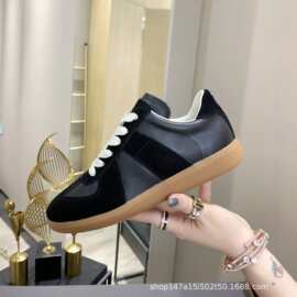 韩版高奢Margiela MM6玛吉拉复古德训鞋平底户外情侣休闲校园板鞋