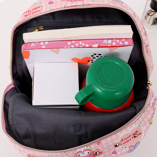 New Cute Melo Backpack PU Fashion Backpack Travel Leisure Small School Bag Student Small Backpack