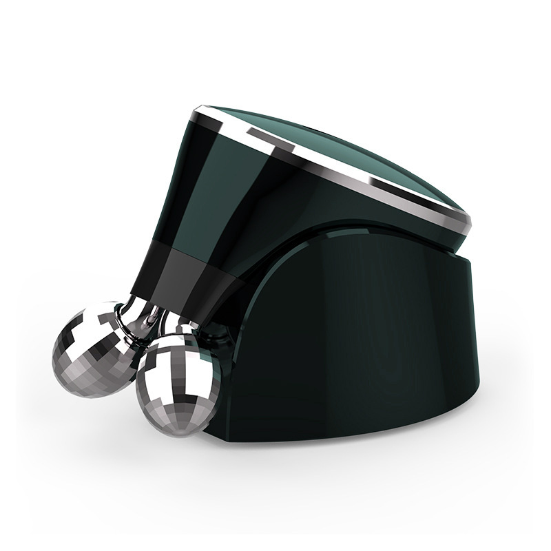 Dispositivo de belleza de microcorriente transfronterizo con rodillo para rostro, masajeador facial de microcorriente EMSV.