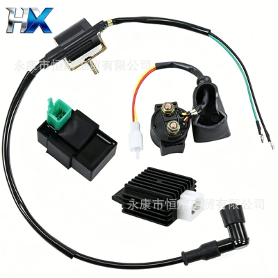 Off-Road Motorcycle Beach Accessories and Electrical Components 50-110Cc High Voltage Pack Igniter Relay Rectifier