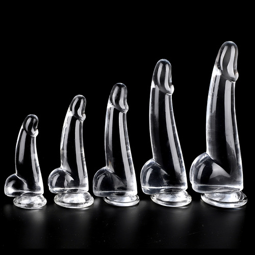 SNAILAGE new product transparent crystal leucorrhea egg artificial dildo female dildo sex toy anal plug