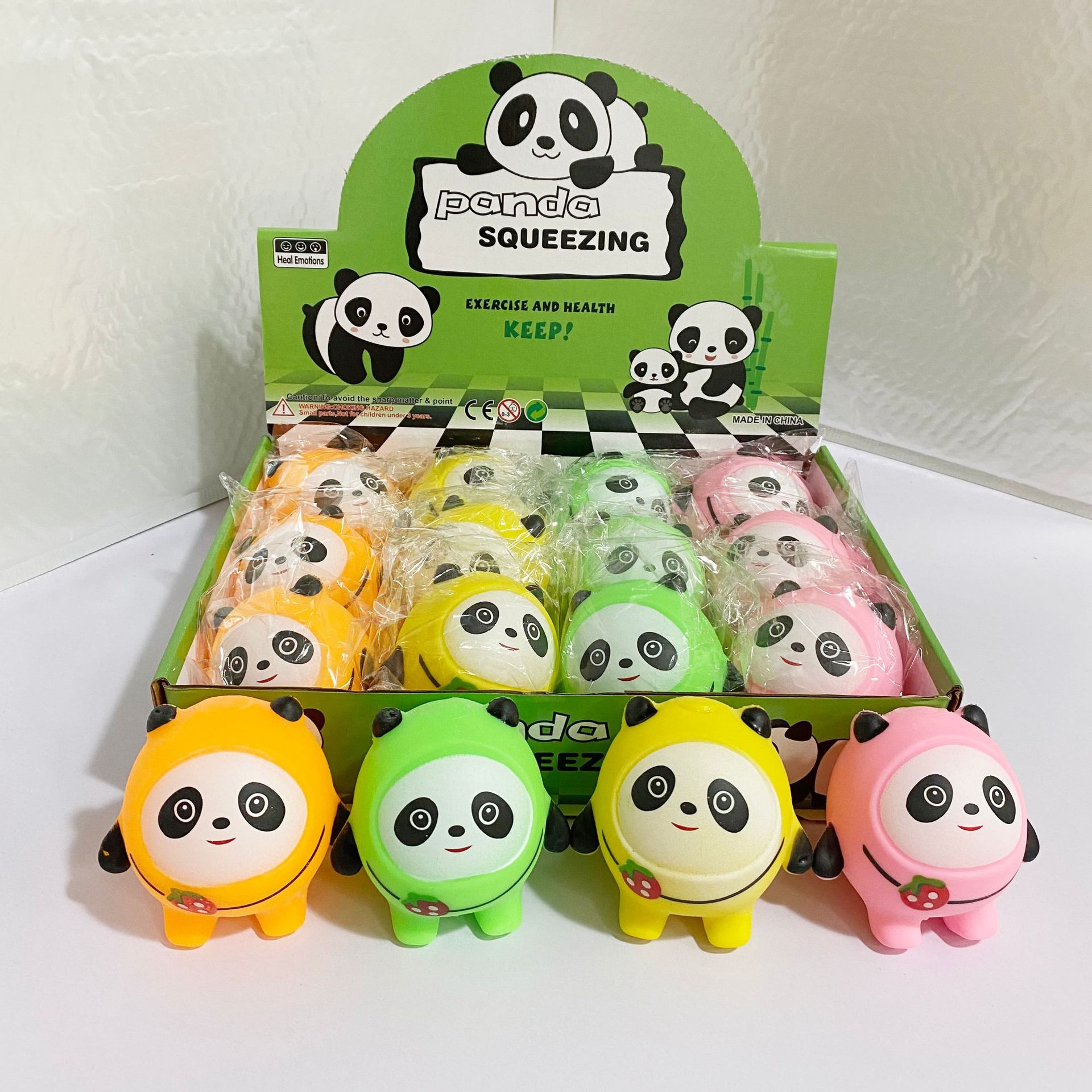 1 panda berwarna (bagian tepung)