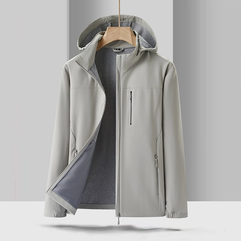 Весенне-осенняя тонкая мягкая куртка, мужская уличная ветрозащитная, водоотталкивающая и устойчивая к царапинам спортивная куртка для велоспорта и альпинизма