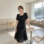 夏季显瘦法式宽松中长裙