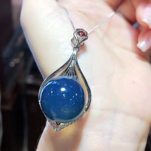 17mm Mexico Lamper Seiko Inlaid S925 Silver Pendant 3A Water Purification high quality Live Supplier