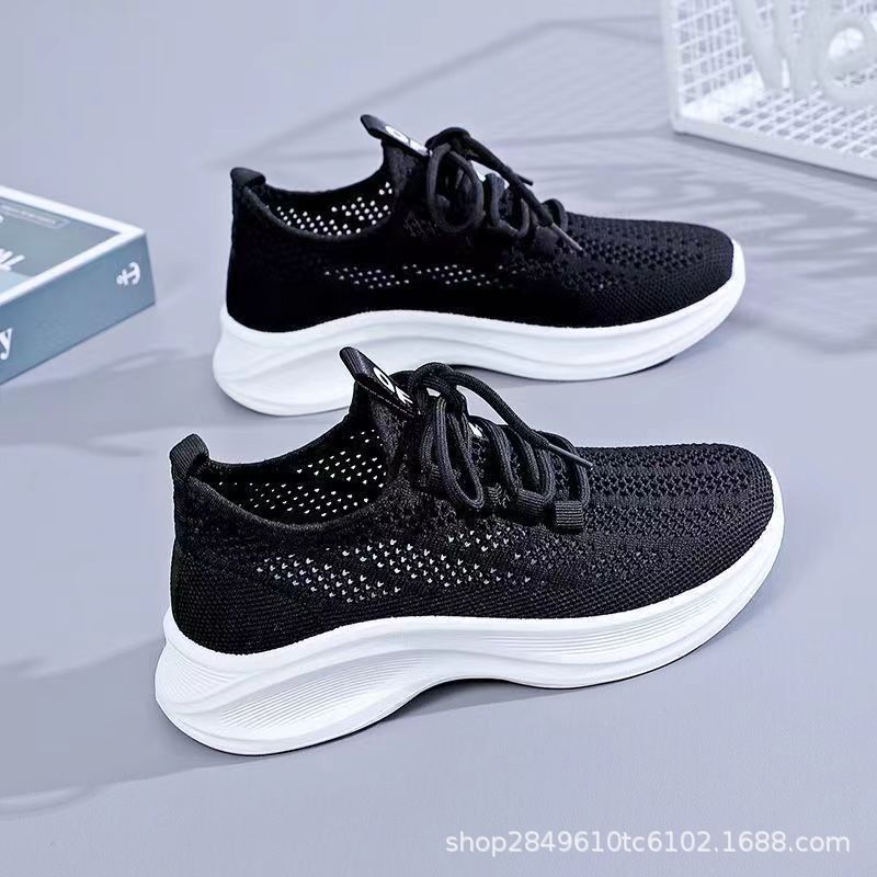 [Una pieza en toda la red] 25 nuevos zapatos de red de verano para mujer, zapatos deportivos y casuales, zapatos de viaje para caminar, zapatos individuales