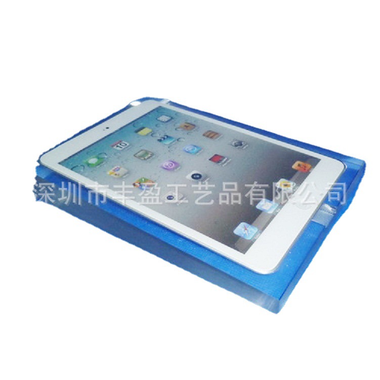 厂家制作多功能透明亚克力ipad架 促销平板电脑展示架