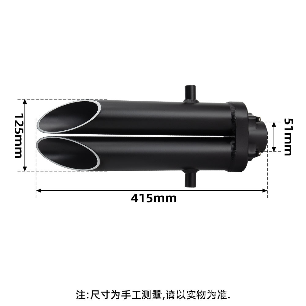 Suitable for Honda Motorcycle Exhaust Pipe Modification Cbr600Rr F5 Middle and Tail Section Toce Double Outlet 05-20 Years