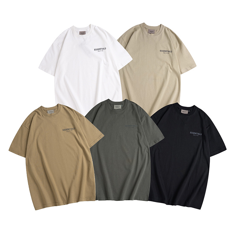 Women's Spring and Summer New Essentials Casual FOG Brand T-Shirt, Couples Matching Loose Fit Half-Sleeve