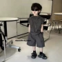 夏季新款男童短袖套装