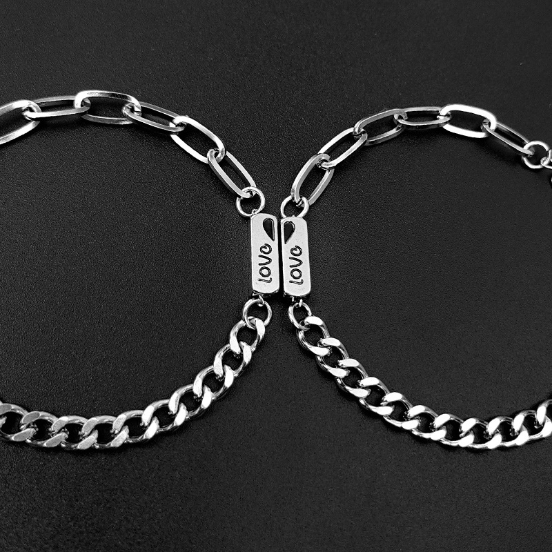 Simple Style 304 Stainless Steel No Inlaid Bracelets In Bulk display picture 7