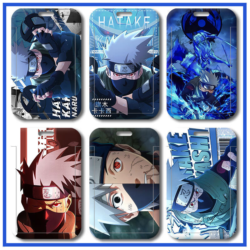 Kakashi Susanooh Card Holder Bus Card Meal Card Work Badge Factory Brand School Card School Card Access Card Subway Card Water