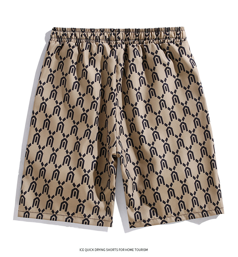 Men's Shorts Ice Silk Quick-drying Beach Summer Pants For Men_voghion.com