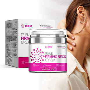 American Local Spot Sumax Cross-Border Amazon Temu Popular Push-Type Neck Cream 50ml