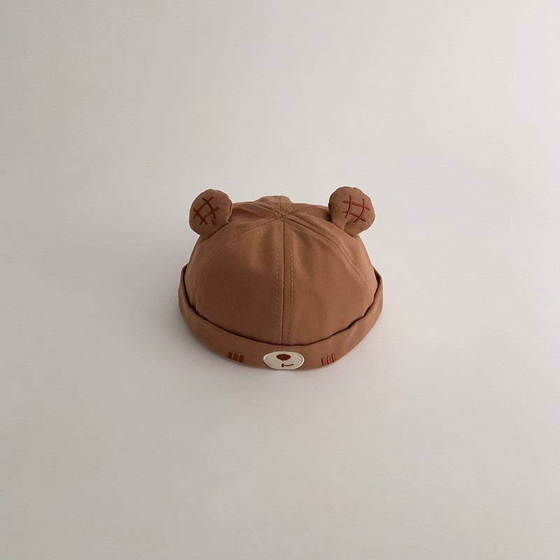 Sombreros para bebés primavera y otoño delgados sombreros super lindos para hombres y mujeres bebés pequeños meses de verano sombreros de piel de melón