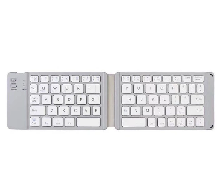 Folding Bluetooth keyboard (Huawei compatible) — portable magnetic stand, quiet scissor keys