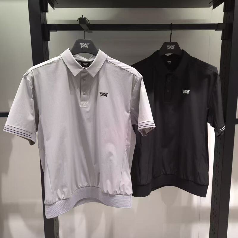 Men's Golf Short-Sleeve 26 Summer Loose Round-Neck Half-Sleeve Comfortable Thin Short-Sleeve Style Loose Fit That Covers the Body