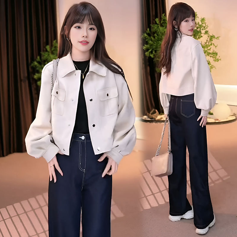 欣欣【XIAOAI】高定2025早秋新款时尚显设计感气质短外套女BN2504|undefined