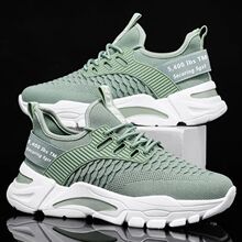 【3月新款】厂家直销-男鞋休闲鞋男士运动鞋网鞋飞织鞋