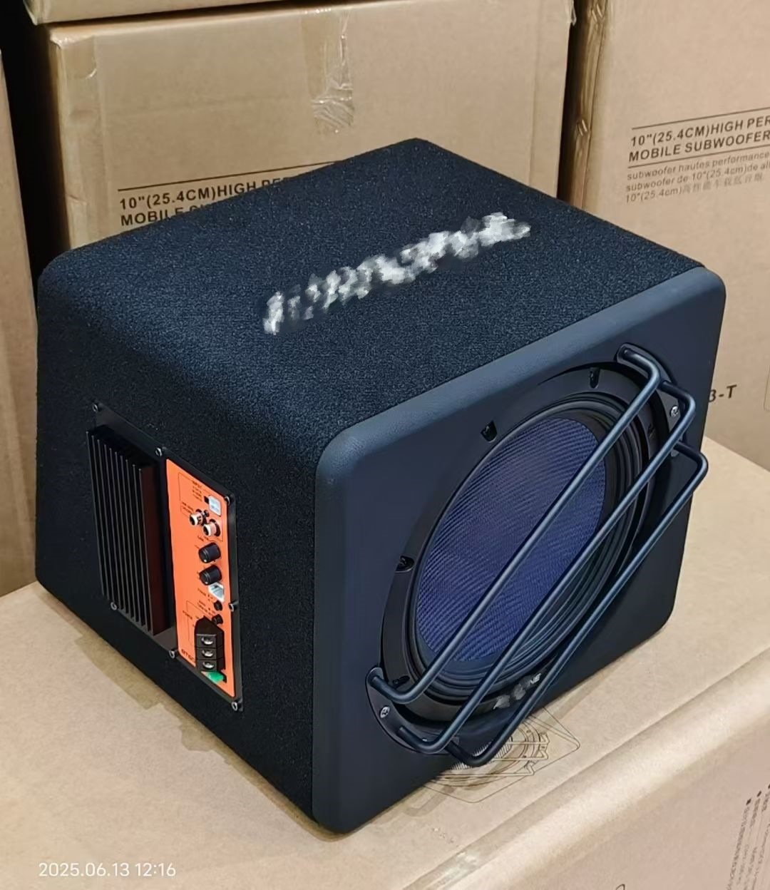 Japan Ev-100Sw3T Woofer 10inch Active Dual Voice Coil Subwoofer High Power Street Box Cannon