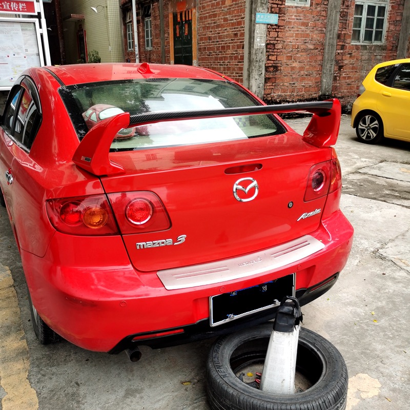 Suitable for 2006-2013 Mazda 3 Rear Wing, Mazda 3 Classic M3 Modified Fd2 Fixed Wing