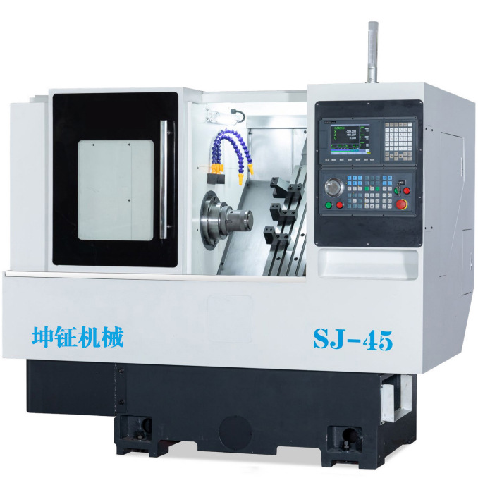 SJ-45数控车床   CNC数控车床   斜床身式数控车床  刀塔CNC