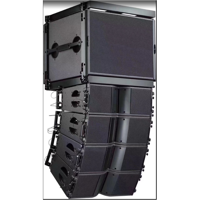 Etapa de rendimiento doble de 8 pulgadas de gran rendimiento line array audio boda profesional al aire libre etapa altavoz ventas directas de la fábrica