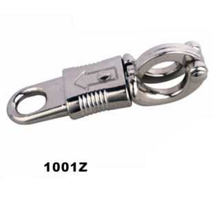 Manufacturer Supplies Zinc Alloy Reins Hook Buckle, Solid Stiff Rotating Reins Hook, Square Ring, Horse Gear Buckle Rotating Stiff