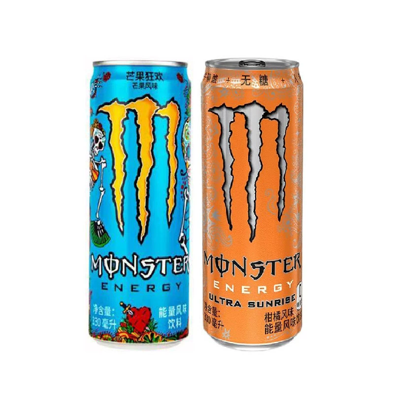 Monster Claw Напиток Monster Coca -Coca -Coca -Grab Энергия Движение Оригинальный Манго Цитрус Странный Фрукт 24 банки