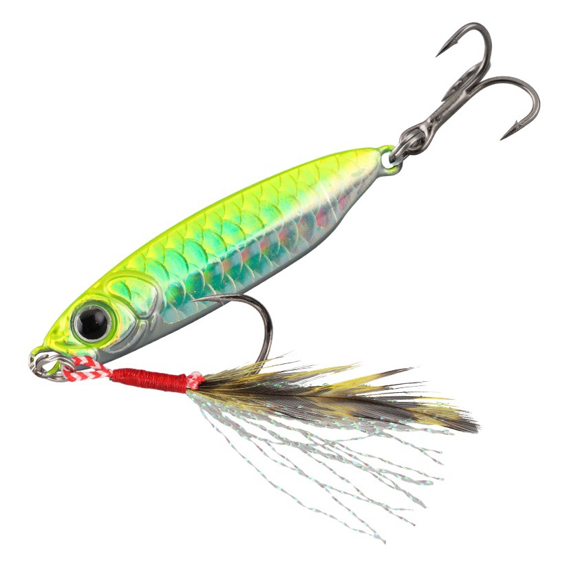 Cuchillo azul tiro largo capa de agua completa 7G-25G tiro largo Placa de hierro Luya cebo simulación Escala de pescado trucha bajo mandarín Luya