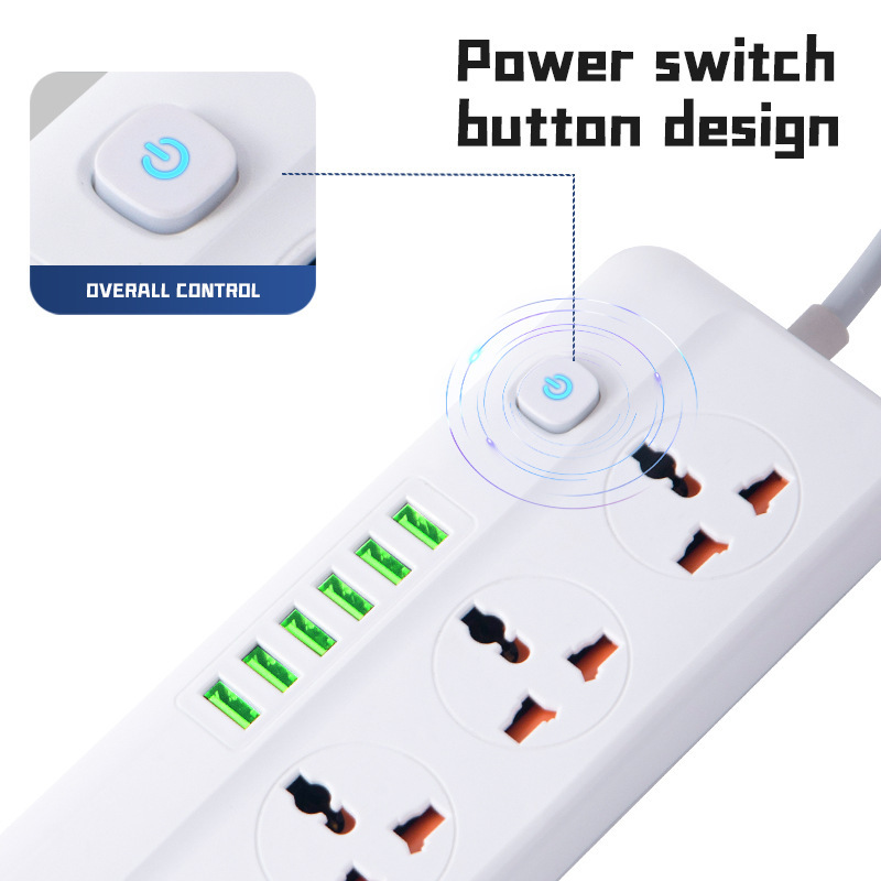 Caja de regalo multifuncional de comercio electrónico transfronterizo exportada en el extranjero 5 USB C tres, cuatro y cinco agujeros tablero de conexión