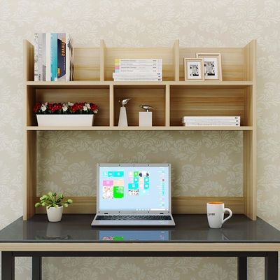 Table bookshelf Shelf simple and easy student dormitory desktop modern Simplicity Storage rack computer One piece On behalf of