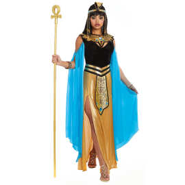 外贸女士性感 欧美阿拉伯情趣服装地域风情印度女王 舞台演出长裙