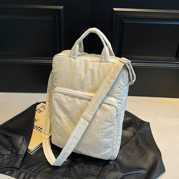 Cross-Border Tablet Computer Bag, New Style Women's Bag, Shoulder Bag, Large Capacity Portable Student Bag, Document Storage Crossbody Bag